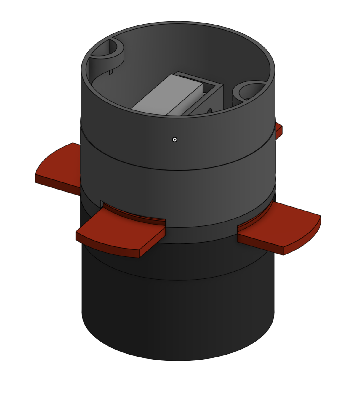 CAD of our airbrake implementation