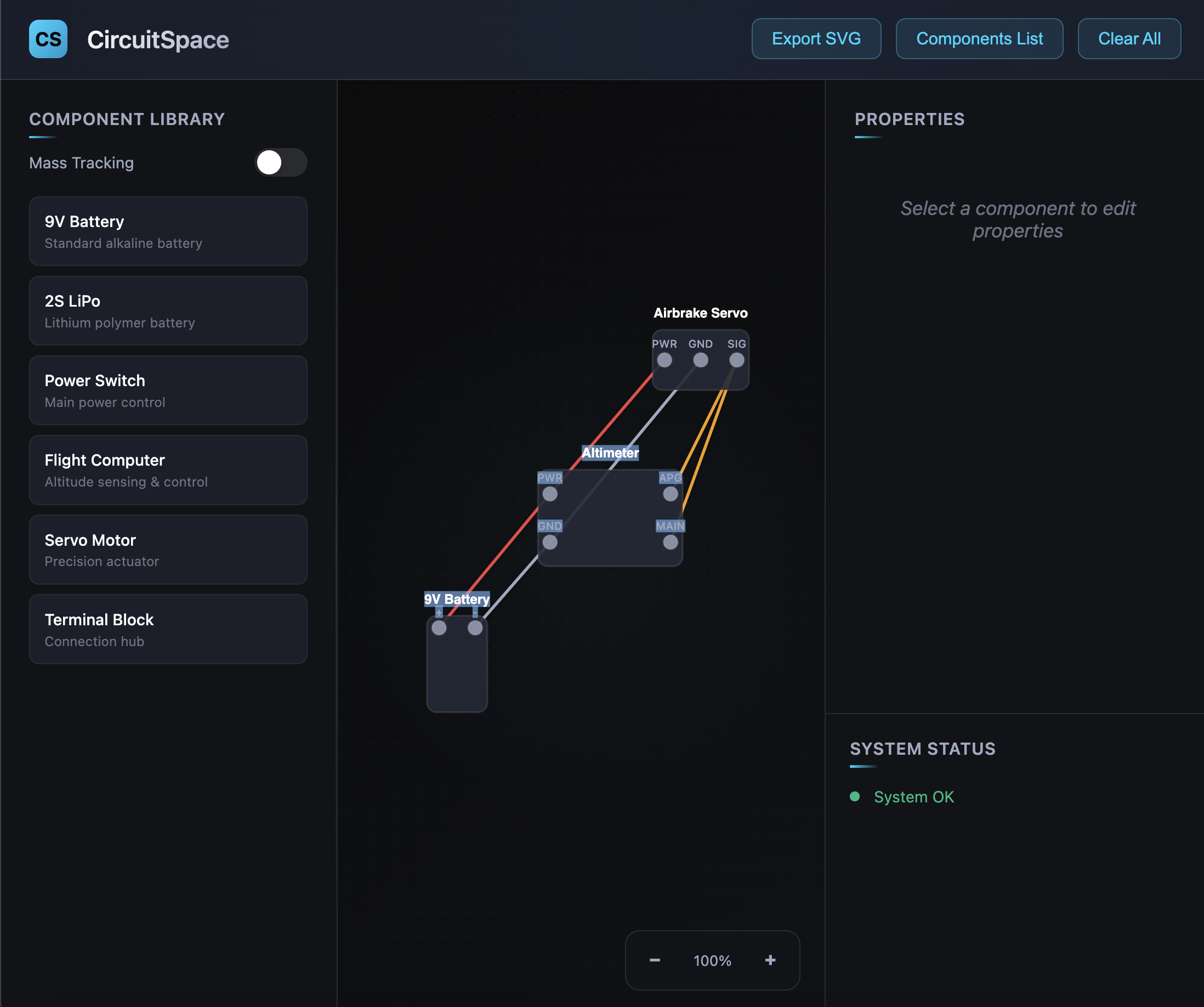 CircuitSpace UI